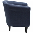 Fox Hill Trading Marlee Traditional Fabric & EPS Club Chair in Blue