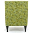 Fox Hill Trading Emma Traditional Fabric Arm Chair in Petal Pusher Pink
