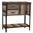 Gallerie Decor Soho Transitional Solid Wood Accent Chest in Beige