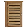 Gallerie Decor Natural Spa Transitional Bamboo Wall Cabinet in Natural