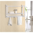 Gallerie Decor Natural Spa Transitional Bamboo Wall Organizer in White
