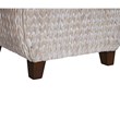 Gallerie Decor Bali Breeze Round Wood Storage Ottoman in Whitewashed