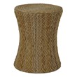 Gallerie Decor Bali Breeze Transitional Wood Accent Table in Natural
