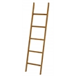 Gallerie Decor Natural Spa Transitional Bamboo Towel Ladder in Natural