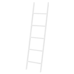 Gallerie Decor Natural Spa Transitional Bamboo Towel Ladder in White