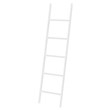 Gallerie Decor Natural Spa Transitional Bamboo Towel Ladder in White