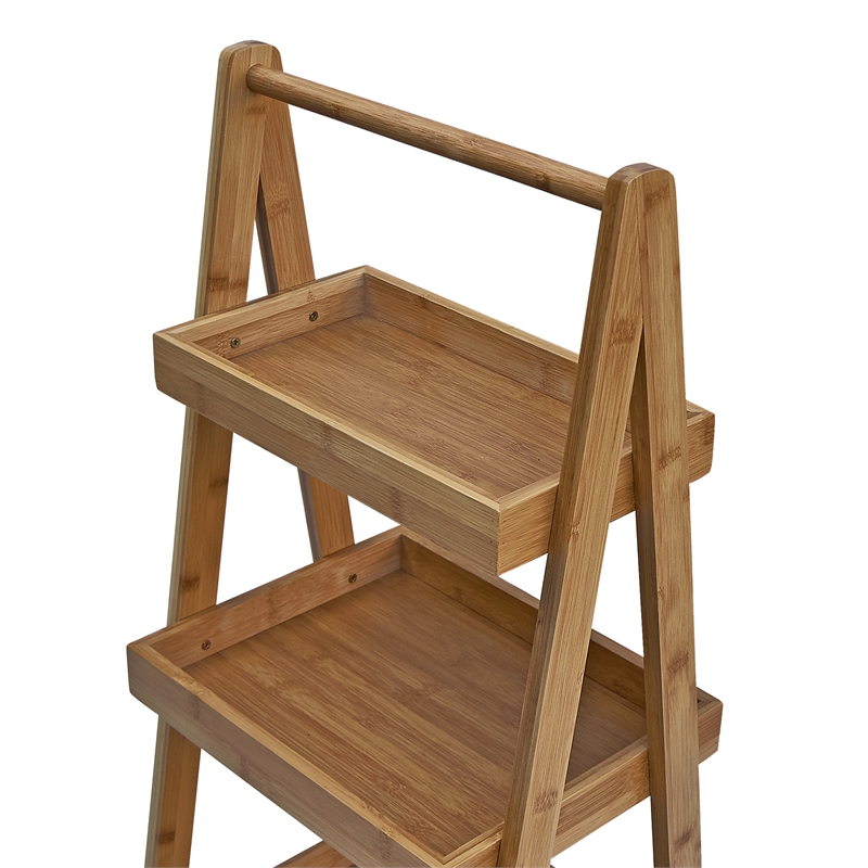 Gallerie Decor Natural Spa Transitional Bamboo Vanity Valet in Natural