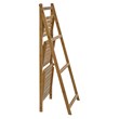 Gallerie Decor Natural Spa Transitional Bamboo Folding Towel Ladder in Natural