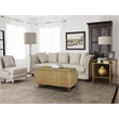 Gallerie Decor Bali Breeze Transitional Wood Storage Ottoman in Natural
