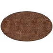 Gallerie Decor Bali Breeze Oval Transitional Wood Coffee Table in Gold