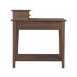 Gallerie Decor All-In-One Transitional Wood Tierra Side Table in Espresso
