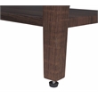 Gallerie Decor All-In-One Transitional Wood Tierra Side Table in Espresso