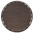 Gallerie Decor Java Transitional Rattan Coffee Table in Espresso