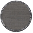 Gallerie Decor Java Transitional Rattan Coffee Table in Gray/Espresso