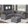 Legend Vansen Fabric Flexible Combination Module Reversible Sectional Sofa
