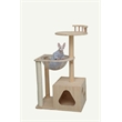 Legend Vansen Solid Wood Cat Tower Cat Tree Cat Condo With Space Capsule Nest