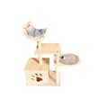 Legend Vansen Solid Wood Cat Tower Cat Tree Cat Condo With Space Capsule Nest