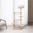 Legend Vansen Oaken Cat Tower Cat Tree Cat Condo With Space Capsule Nest