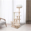 Legend Vansen Oaken Cat Tower Cat Tree Cat Condo With Space Capsule Nest