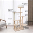 Legend Vansen Oaken Cat Tower Cat Tree Cat Condo With Space Capsule Nest