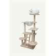 Legend Vansen Oaken Cat Tower Cat Tree Cat Condo With Space Capsule Nest