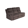 Legend Vansen 111.4'' Comfortable Recliner Sectional Storage Sofa in Brown