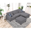 Legend Vansen Fabric Flexible Combination Module Reversible Sectional Sofa