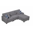 Legend Vansen Fabric Flexible Combination Module Reversible Sectional Sofa