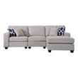 Legend Vansen Fabric Flexible Combination Module Reversible Sectional Sofa