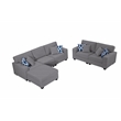 Legend Vansen Fabric Flexible Combination Module Reversible Sectional Sofa