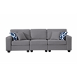 Legend Vansen Fabric Flexible Combination Module Reversible Sectional Sofa