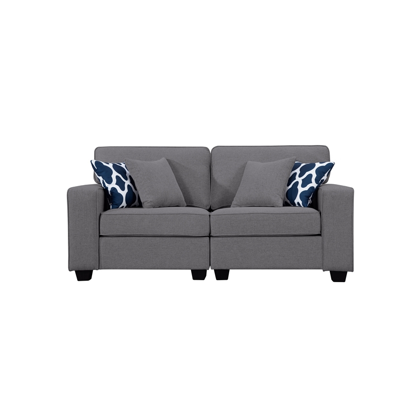 Legend Vansen Fabric Flexible Combination Module Reversible Sectional Sofa