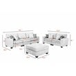 Legend Vansen Fabric Flexible Combination Module Reversible Sectional Sofa