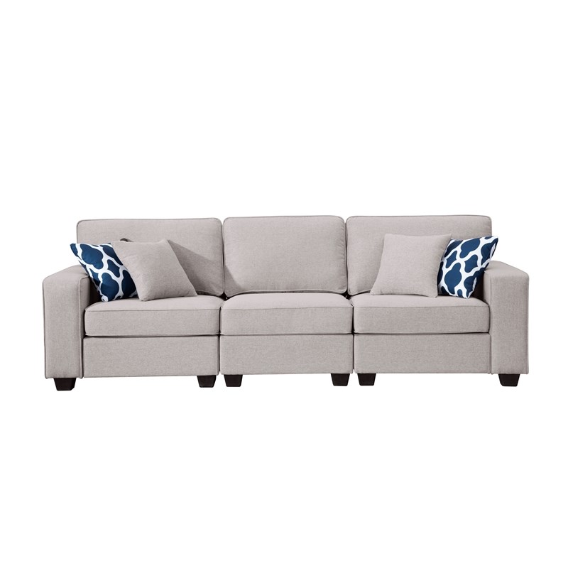 Legend Vansen Fabric Flexible Combination Module Reversible Sectional Sofa