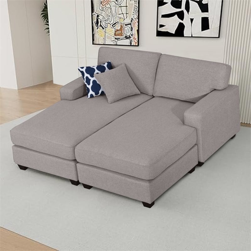 Legend Vansen Fabric Flexible Combination Module Reversible Sectional Sofa