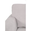 6 PCS Corduroy Flexible Combination Sectional Sofa Cream
