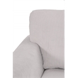 7 PCS Corduroy Flexible Combination Sectional Sofa Cream