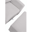 8 PCS Corduroy Flexible Combination Sectional Sofa Cream