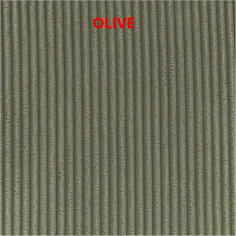 10 PCS Corduroy Flexible Combination Sectional Sofa Olive