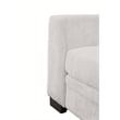 10 PCS Corduroy Flexible Combination Sectional Sofa Cream