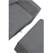 13 PCS Corduroy Flexible Combination Sectional Sofa Dark Grey