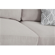 16 PCS Corduroy Flexible Combination Sectional Sofa Cream