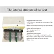11 PCS Corduroy Flexible Combination Sectional Sofa Cream
