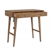 Casartis Living Nordlyn Solid Wood Home Office Desk in Honey Brown
