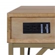 Casartis Living Linden Solid Wood  Modular Desk in Sunshine Brown
