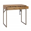 Casartis Living Linden Solid Wood  Modular Desk in Sunshine Brown