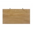 Casartis Living Linden Solid Wood  Modular Desk in Sunshine Brown