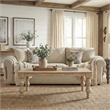 Casartis Living French Country  Solid Wood Coffee Table in Rustic Natural