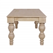 Casartis Living French Country  Solid Wood Coffee Table in Rustic Natural