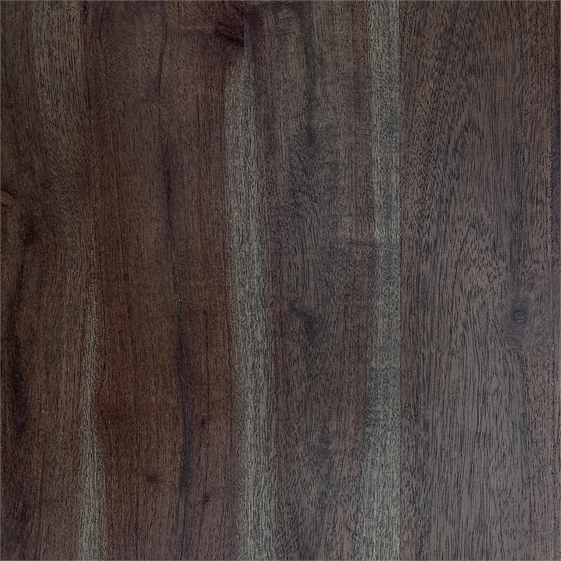 Mid-Century Modern 18W Solid Wood Nightstand with Drawer in Gray